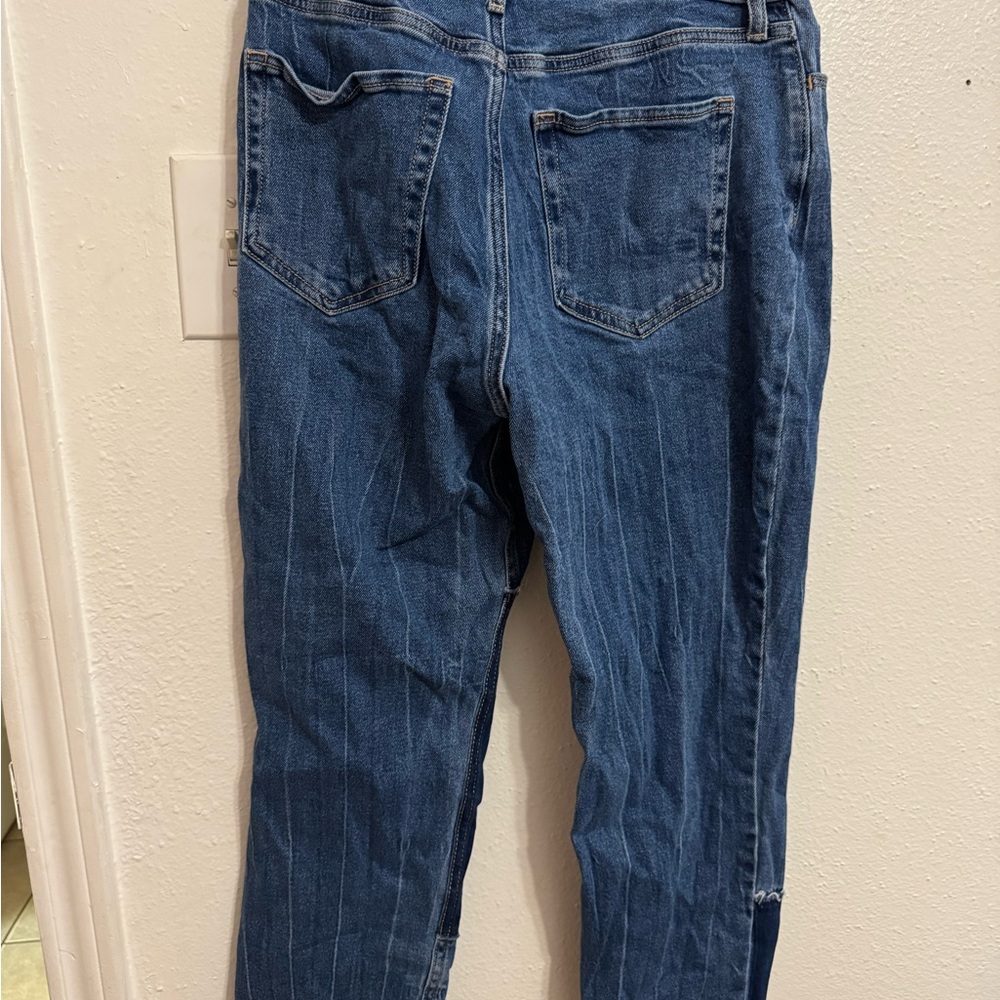 Patchwork Blue Jeans - image 3